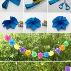 DIY Paper Craft party decoration