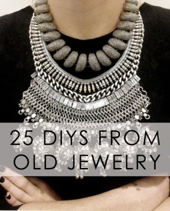 25 Old Jewelry DIY's