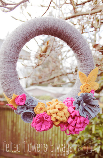 DIY Felt Flowers