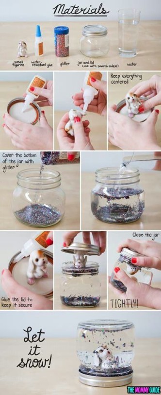 DIY Snow Globe