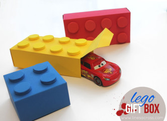 Make a Paper Lego Gift Box