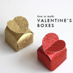 Make a Paper Valentines Day Gift Box