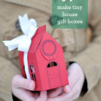 Make a Paper House Gift Box